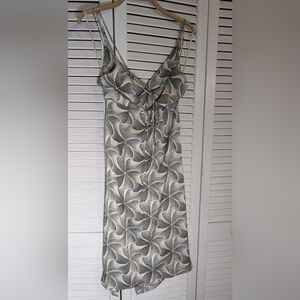 Urban Outfitters Stretchy Midi Length Ruched Dress - Small